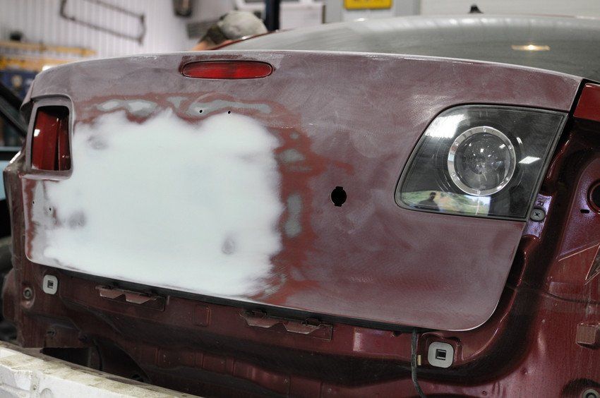 Bodywork repairs