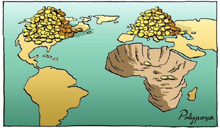 L'appauvrissement de l'Afrique