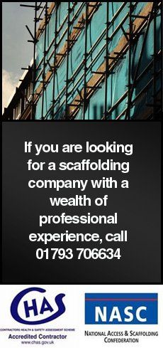 Mobile tower scaffolds - Oxford - Allen and Foxworthy Ltd - Scaffolding image with CHAS and NASC logos Mobile tower scaffolds - Oxford - Allen and Foxworthy Ltd - Scaffolding image with CHAS and NASC logos