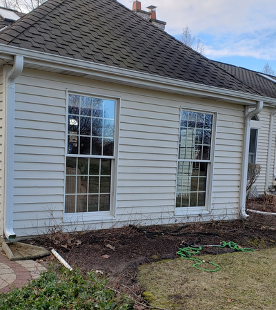 House Metal Rooftop — Aurora, IL — K&M Seamless Gutters