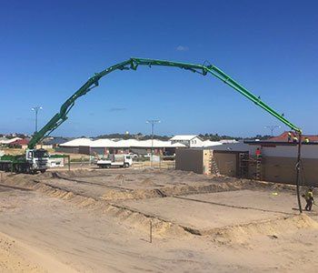 boom pumping equipment