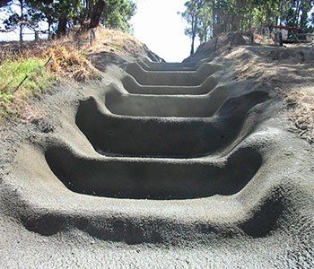 Shotcrete stairs shotcrete stairs