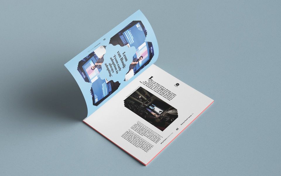 VIVID magazine grafisch ontwerp