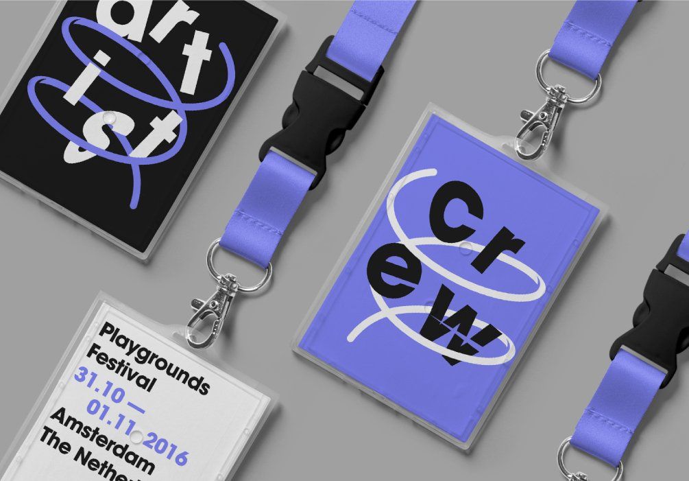 Playgrounds Festival identity