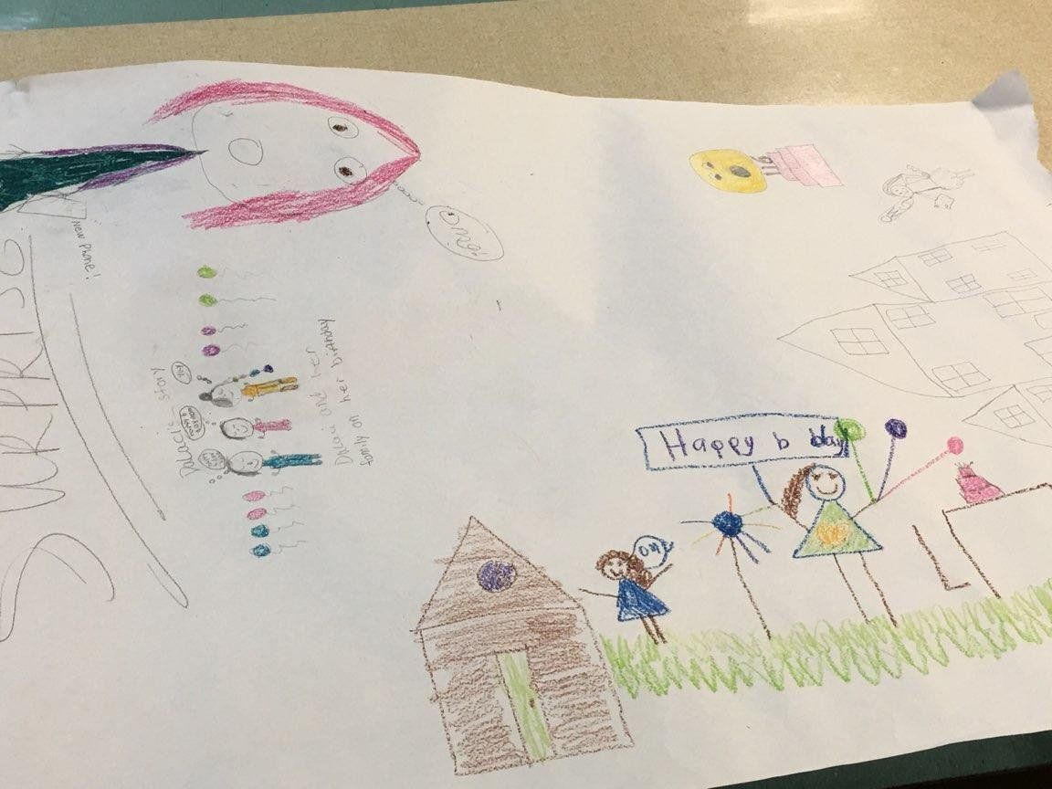 childs drawing