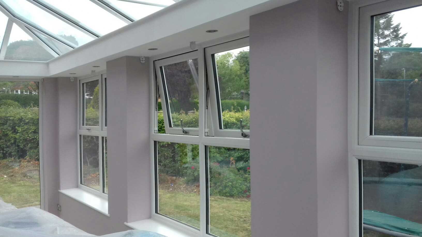 large windows