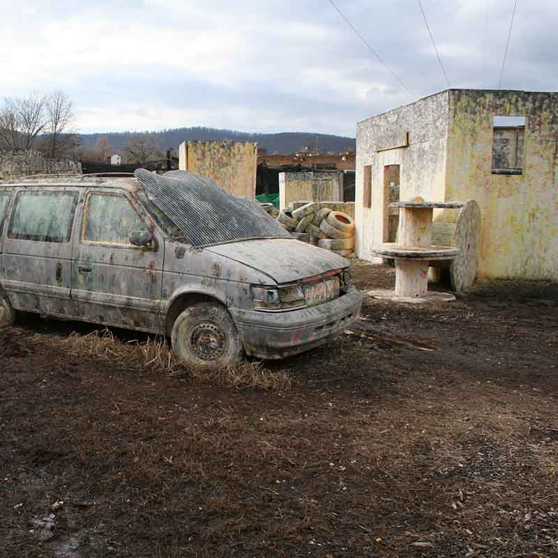 Pevs District 7 Paintball Playing Field