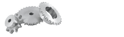 Selection of silver sprockets
