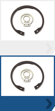 A selection of circlips