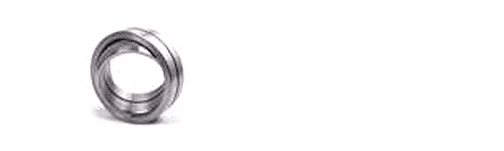 A silver plain spherical bearing A silver plain spherical bearing
