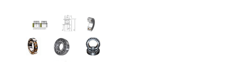 Different sized and shaped contact bearings Different sized and shaped contact bearings