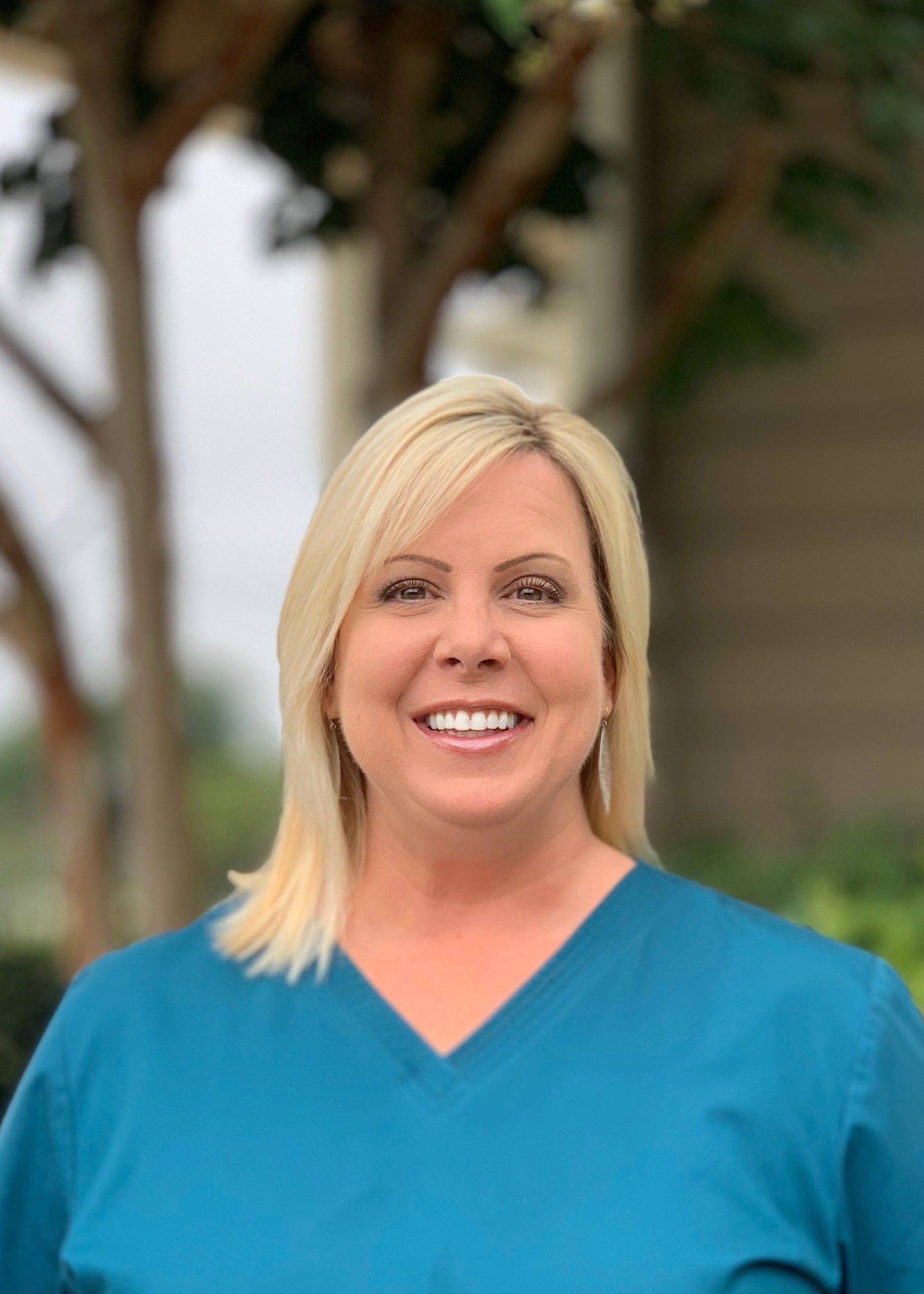 Receptionist Cindy Sauls
