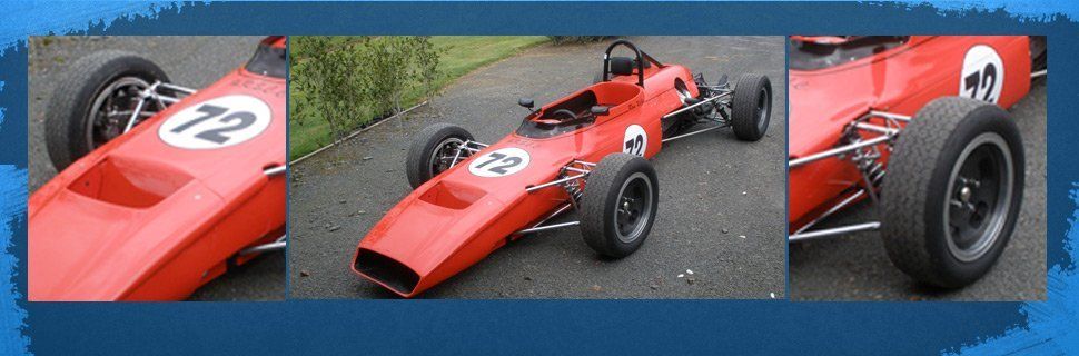 different views of the racing car
