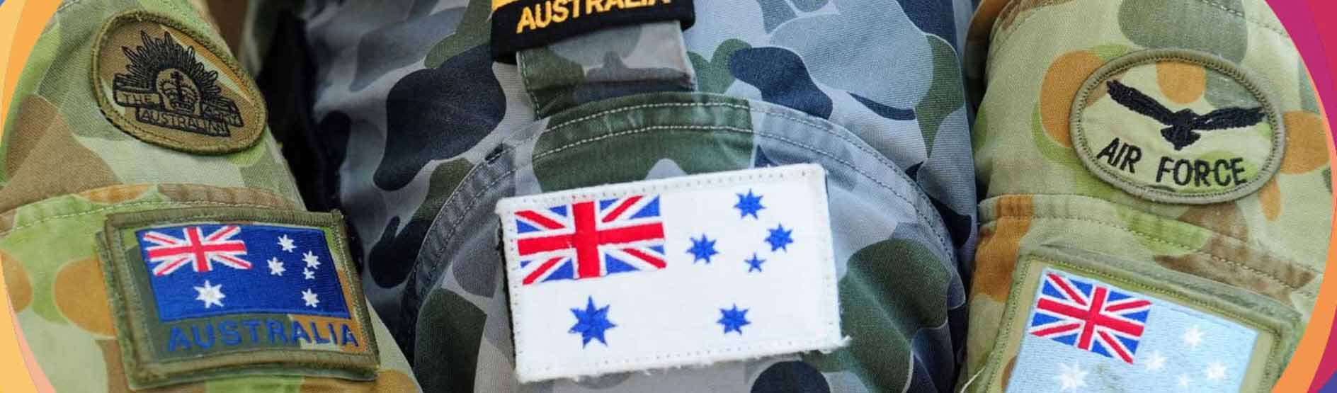 austrialian soilder patches