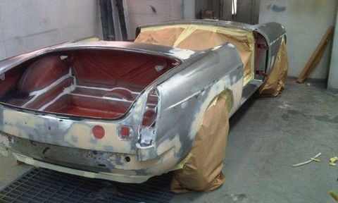 MGB GT V8 restoration