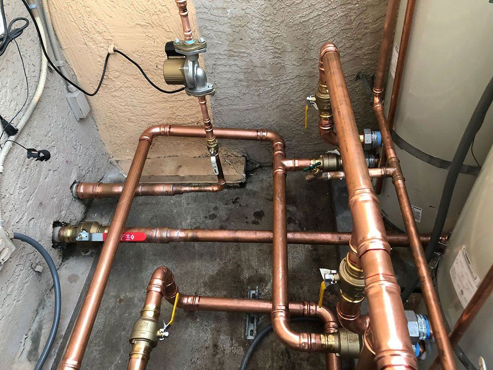 Water Pipeline — Commerce , CA — A.R.C. Property Services Co
