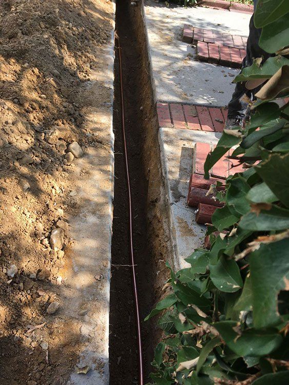 Ongoing Water Pipeline Installation — Commerce , CA — A.R.C. Property Services Co