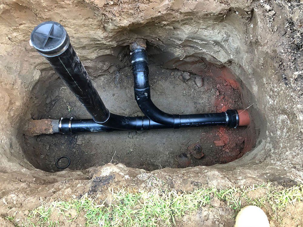 Black Pipes — Commerce , CA — A.R.C. Property Services Co