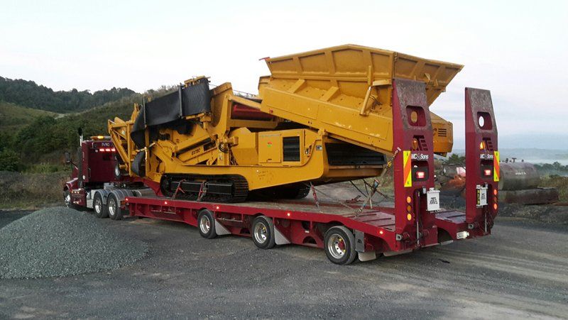 Machinery used for Screening plant hire