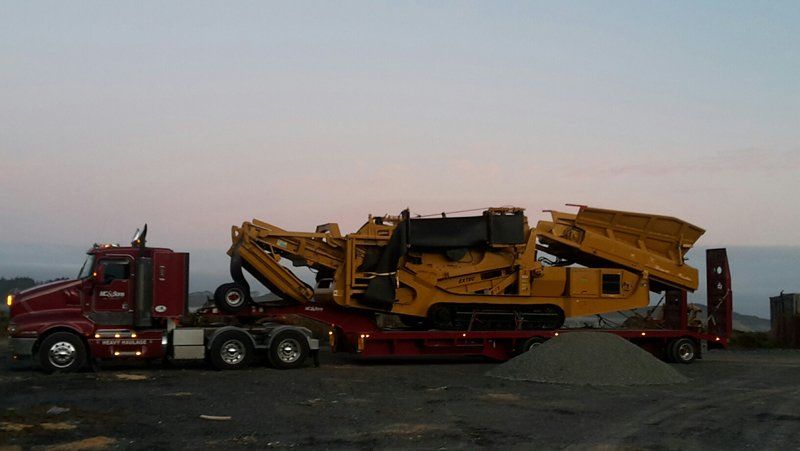 Machinery used for Screening plant hire