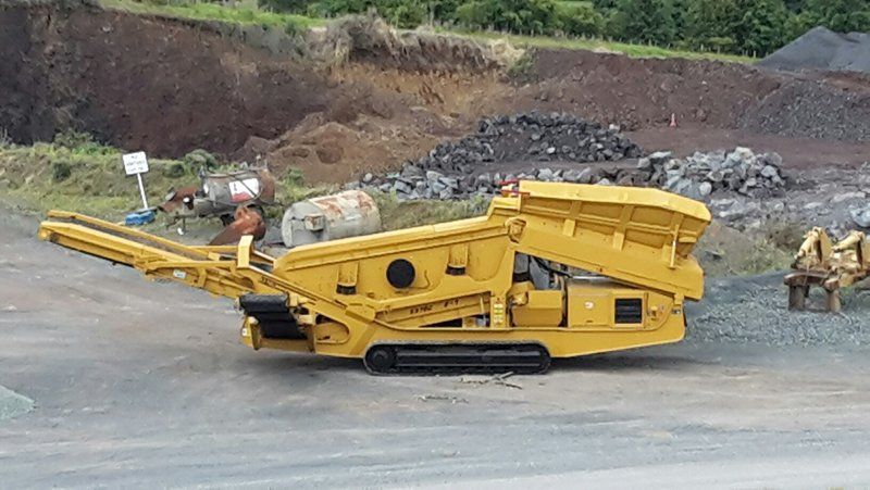 Machinery used for Screening plant hire