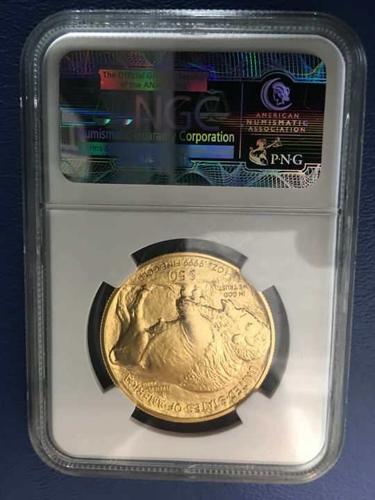 2010 Gold $50 Buffalo Coin - Obverse 2010 Gold $50 Buffalo Coin - Obverse