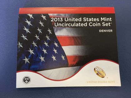2013 US Mint Uncirculated Coin Set - Denver - Cover 2013 US Mint Uncirculated Coin Set - Denver - Cover