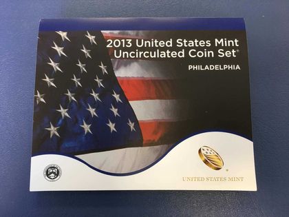2013 US Mint Uncirculated Coin Set - Philidelphia - Cover 2013 US Mint Uncirculated Coin Set - Philidelphia - Cover