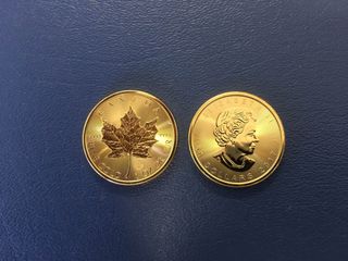 2017 Canadian Gold Maple Leaf - Reverse 2017 Canadian Gold Maple Leaf - Reverse