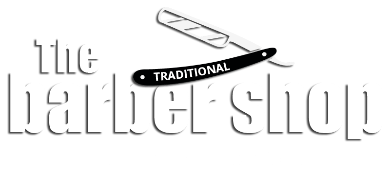 The Traditional Barber Shop Logo