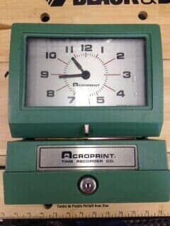 Clock Maintenance — Green Clock in New Alexandria, PA