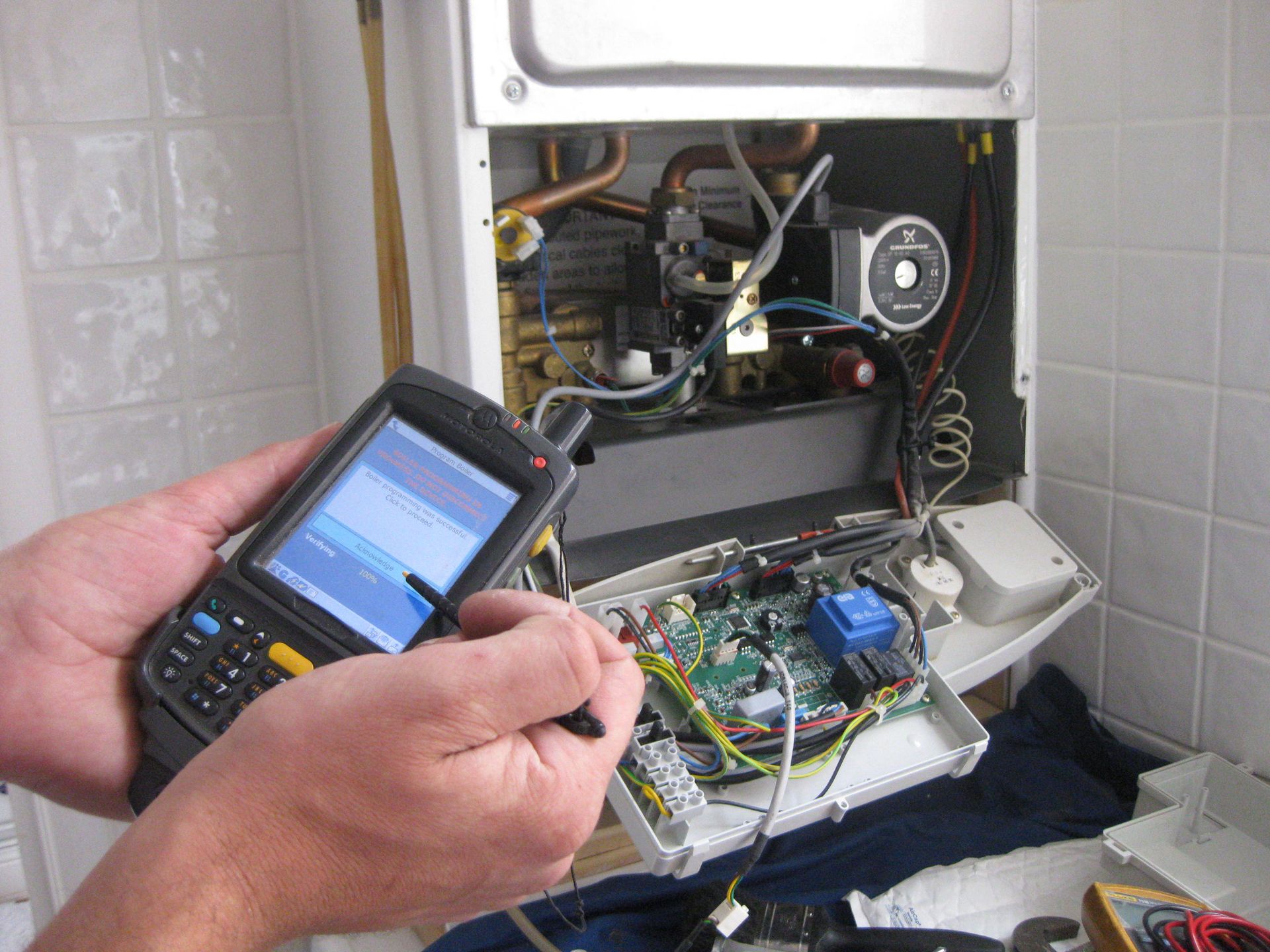 boiler service from your local plumber in Plymouth