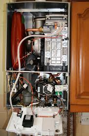 Boiler service on Worcester bosch boiler from a local plumber in Plymouth
