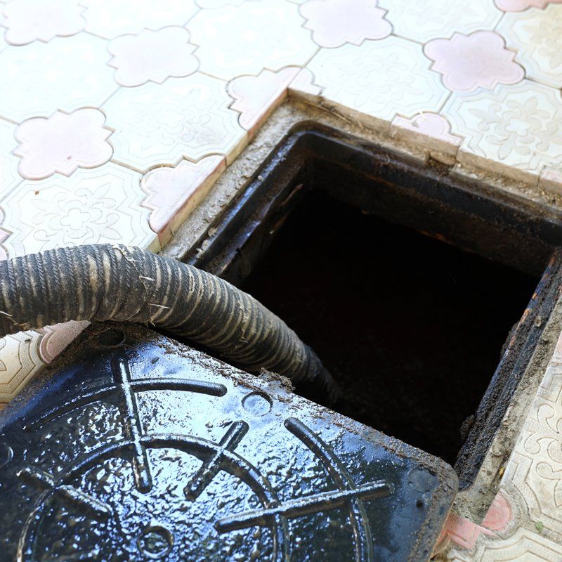 Square Hole on A Septic Tank — Greenville, SC — American Waste Septic