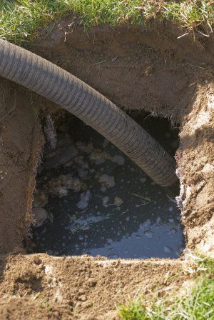Septic Hose Pumping on Tank — Greenville, SC — American Waste Septic Septic Hose Pumping on Tank — Greenville, SC — American Waste Septic