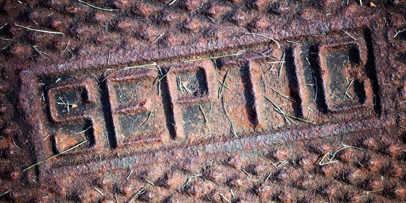 Septic on Rusty Metal — Greenville, SC — American Waste Septic Septic on Rusty Metal — Greenville, SC — American Waste Septic