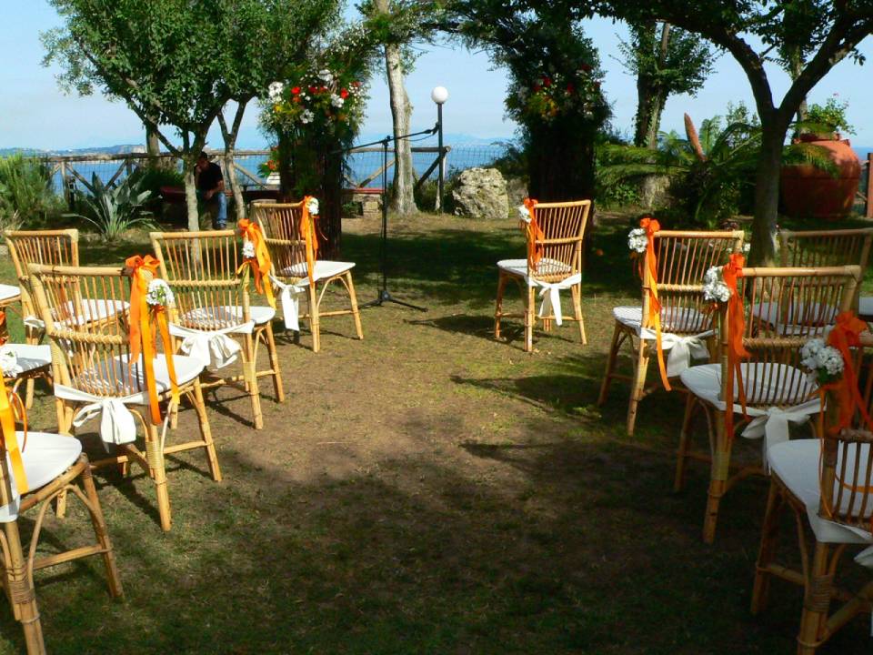 matrimonio all'aperto
