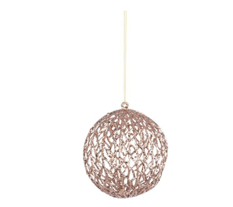 Palla con pendaglio  per alberi di Natale