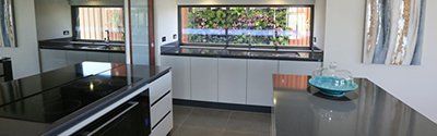 kitchen creations modern kitchen with black oven