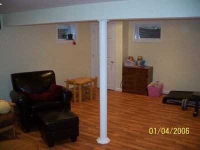 Basement Remodel Column — Construction Services in State College, PA