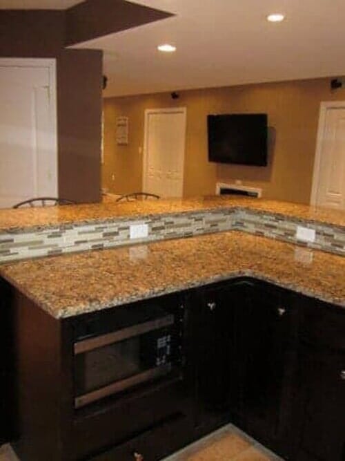 Basement Remodel State College — Brown Kitchen Room in State College, PA