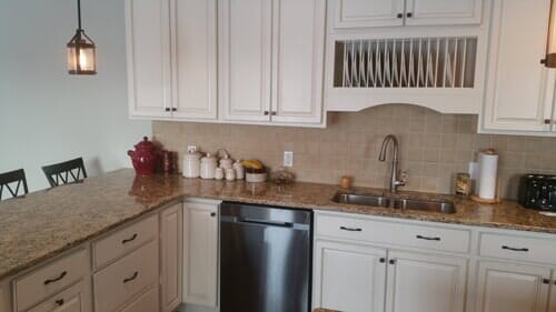 Basement Remodel State College — Kitchen with Brown Drawer in State College, PA