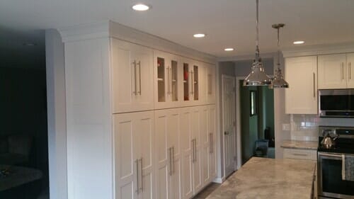 Basement Remodel State College — White Kitchen Drawers in State College, PA