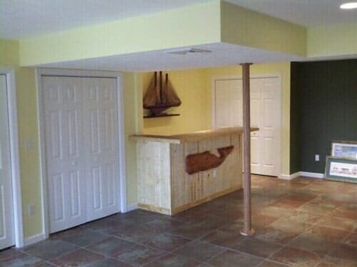 Home Remodeling — Yellow Wall with Wide Door in State College, PA