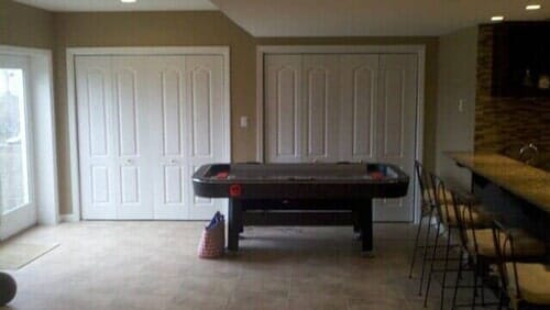 Home Remodeling — Basement with Two Wide Doors in State College, PA