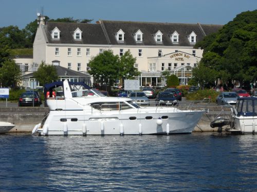 White boat
