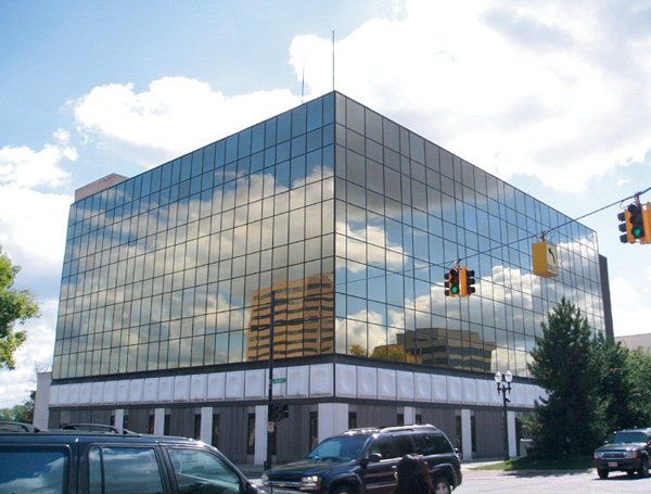 A historic image of the Arbaugh building.