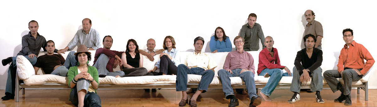 Photo of original VISUAL staff