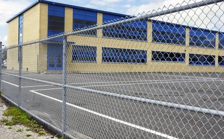 Chain-link fence