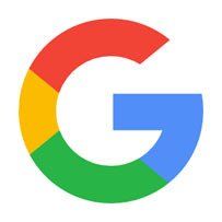 Google logo: a multicolored